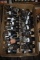 BOX OF VINTAGE USA ELECTRON TUBES,