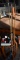 WOODEN POOL CUE HOLDER, INCLUDES, POOL CUES, BALLS