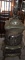 ORNATE VINTAGE POT BELLY STOVE, EMPIRE ACORN #31