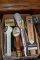 BOX OF MISC. ASSORTED BEER TAP HANDLES