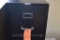 BLACK METAL FILE CABINET, 18