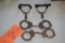VINTAGE SPURS AND HAND CUFFS