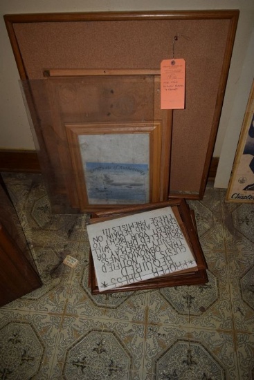 MISC. SIGN BULLETIN BOARDS AND FRAMES