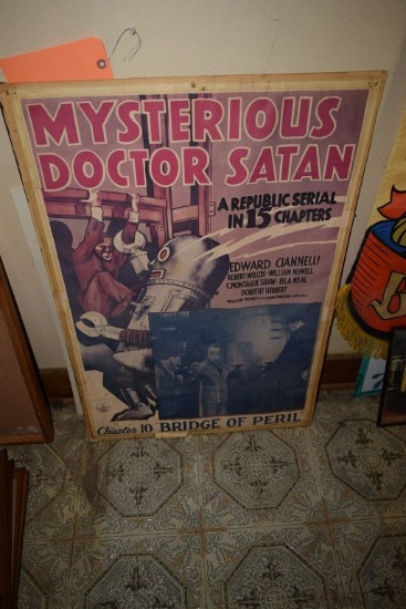VINTAGE MYSTERIOUS DOCTOR SATAN SIGN