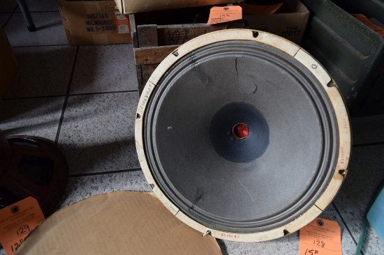 15" ZENITH RADIO SPEAKER