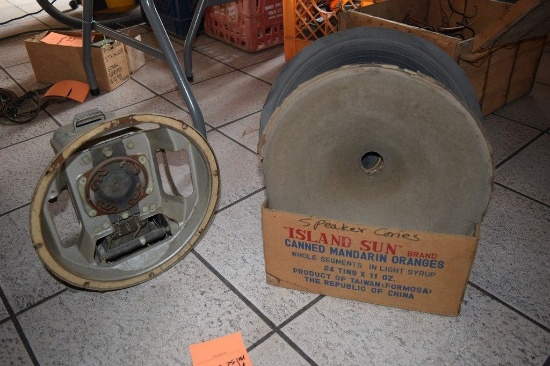 E.H. SCOTT RADIO SPEAKER AND MISC. CONES