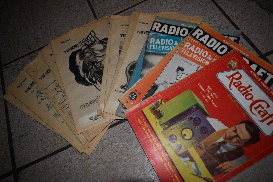 MISC. RADIO CRAFT AND THE HORN SPEAKER MAGAZINES