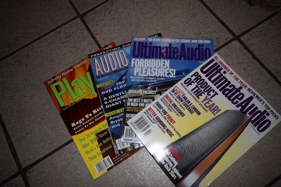 MISC. ULTIMATE AUDIO MAGAZINES