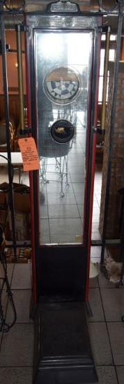 VINTAGE INTERNATIONAL TICKET SCALE, COIN-OPERATED