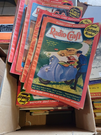 1930'S RADIO CRAFT MAGAZINES