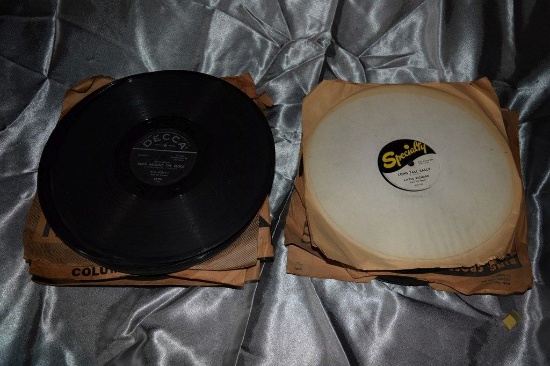 VARIOUS 78 RPM ROCK AND ROLL RECORDS, (MIXED)