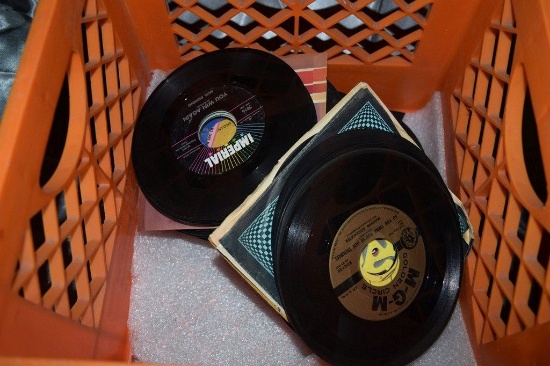 VARIOUS 1950'S AND 1960'S 45 RPM RECORDS