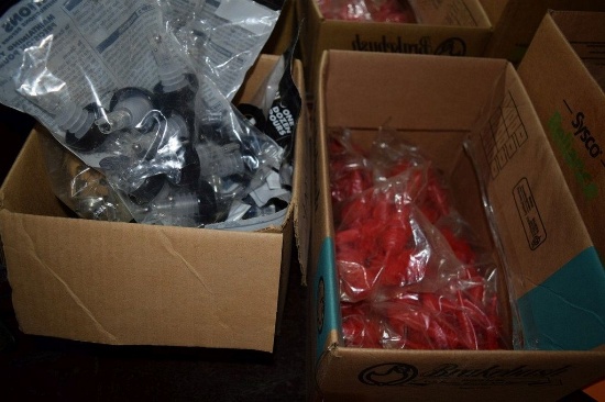 (2) BOXES OF BOTTLE POUR SPOUTS