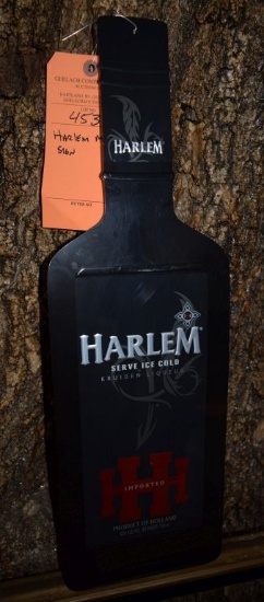 HARLEM METAL SIGN