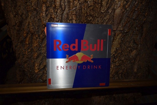 METAL RED BULL SIGN