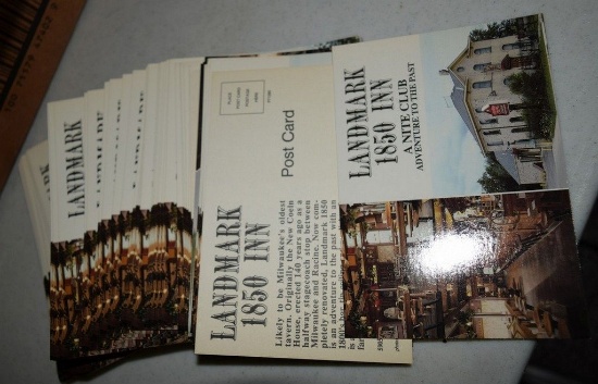 LANDMARK 1850 INN NITE CLUB POSTCARDS