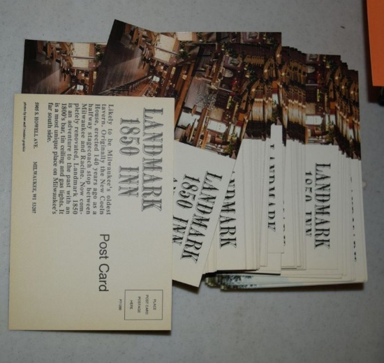 LANDMARK 1850 INN NITE CLUB POSTCARDS