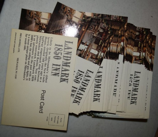 LANDMARK 1850 INN NITE CLUB POSTCARDS