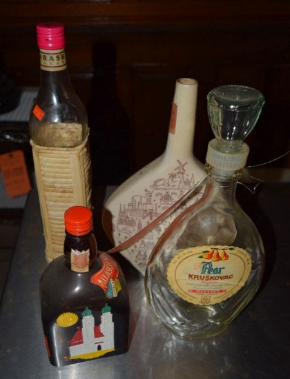 DECORATIVE ALCOHOL BOTTLES