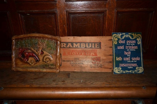 ASSORTED BAR SIGNS