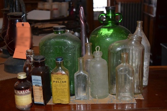 ASSORTED VINTAGE BOTTLES