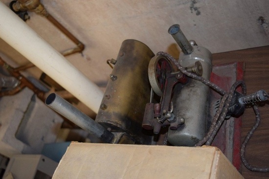 (2) TOY STEAM ENGINES, (1) EMPIRE B30 AND (1) UNKNOWN