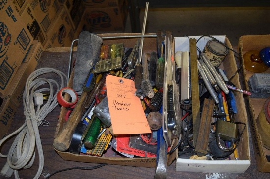 VARIOUS HAND TOOLS