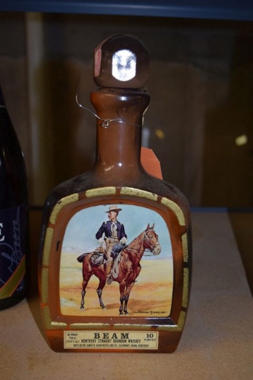 DECORATIVE DECANTER BEAM KENTUCKY STRAIGHT BOURBON