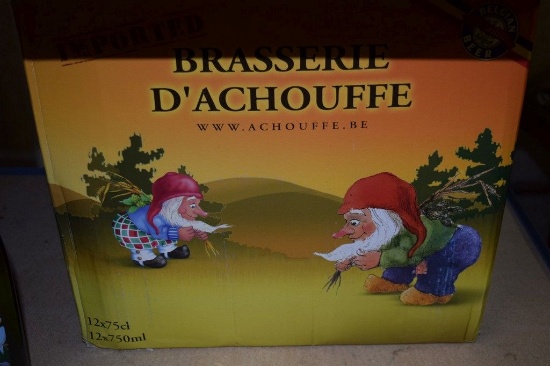 (12) ONE PINT BOTTLES OF LA CHOUFFE BELGIAN GOLDEN