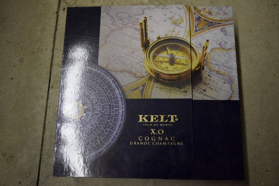 (1) 750 ML BOTTLE OF KELT COGNAC GRANDE CHAMPAGNE