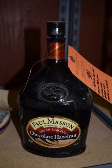 (1) 750 ML BOTTLE OF PAUL MASSON CHOCOLATE HAZELNUT