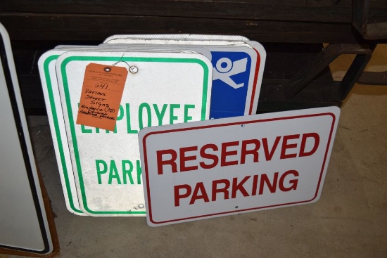 VARIOUS STREET SIGNS