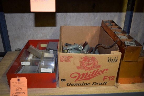 VARIOUS RADIO PARTS, SELECTONE MALLORY CLAROSTAT