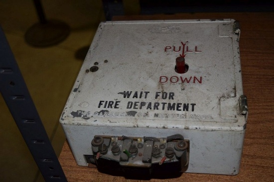 VINTAGE GAMEWELL FIRE ALARM BELL