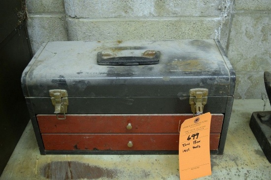 TOOLBOX WITH ASSORTED TOOLS INCLUDED