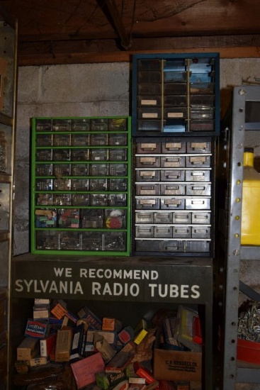 VARIOUS FUSES, PILOT LAMPS, SWITCHES AND
