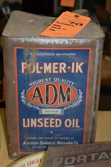 POL-MER-IK ADM LINSEED OIL TIN