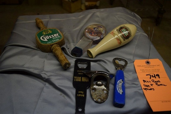 MISC. BEER TAPS AND BOTTLE OPENERS