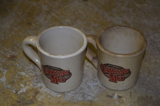 (2) JACK DANIELS TENNESSEE MUD MUGS