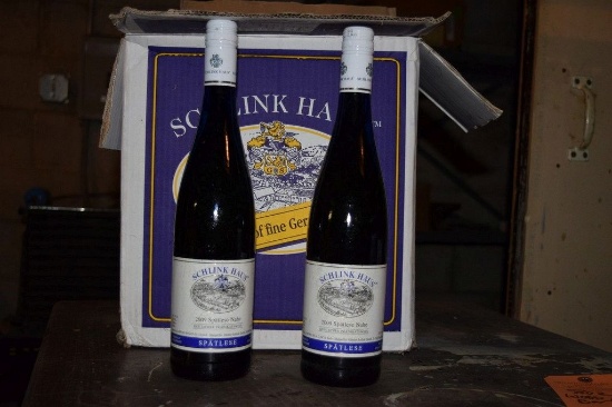 (12) BOTTLES OF SCHLINK HAUS SPATLESE NAHE,
