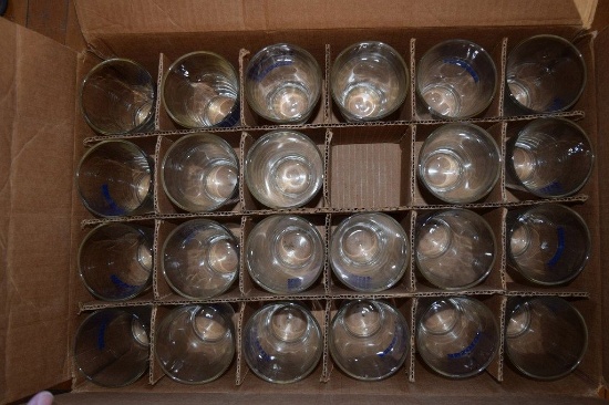 (24) ABSOLUTE GLASSES, 16 OZ.
