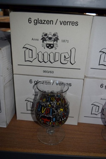 (12) DUVEL GLASSES