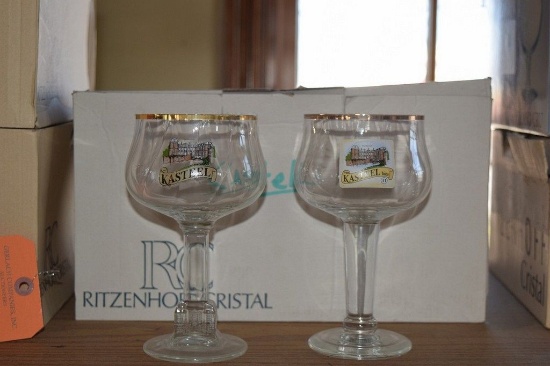 (8) KASTEEL GLASSES