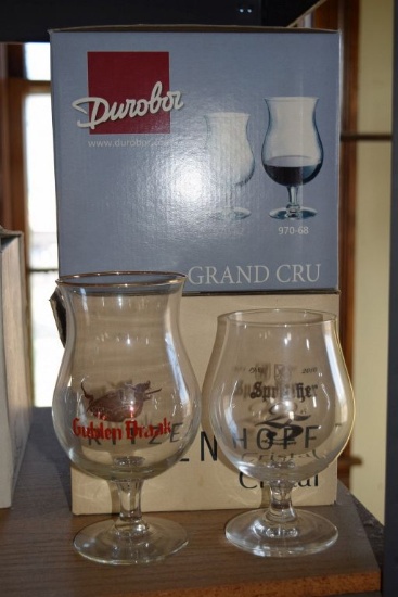 (12) GLASSES (6) GULDEN DRAAK AND (6) SPRECHER