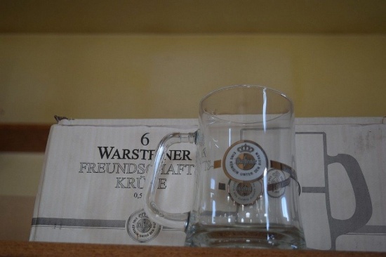(6) WARSTEINER MUGS