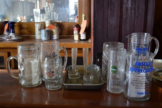 MISC. MUGS, SHOT GLASSES, ETC.