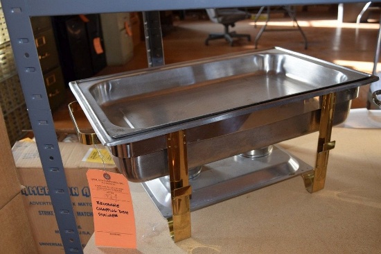 STAINLESS RECTANGULAR CHAFING DISH