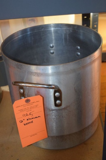 ALUMINUM KETTLE, 12" DIAMETER