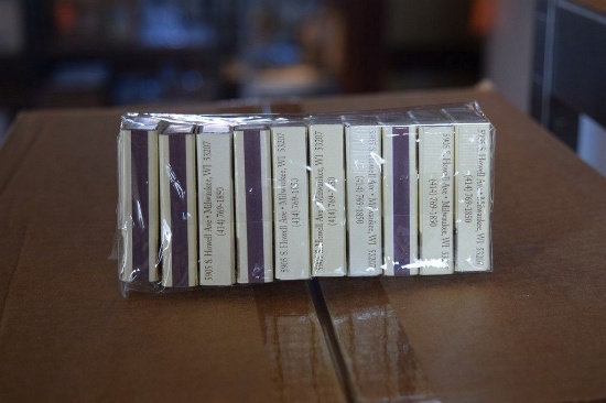 BOX OF STRIKE ON BOX MATCHES