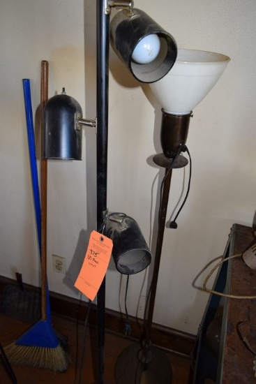 (2) FLOOR LAMPS
